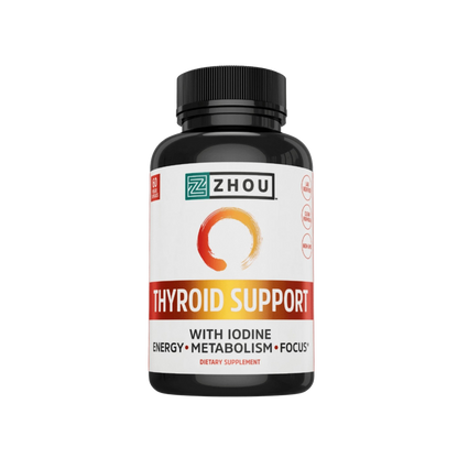 Zhou Thyroid Support with Iodine Capsules