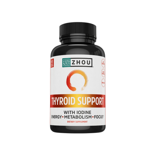 Zhou Thyroid Support with Iodine Capsules 1