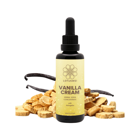 LotusWei Vanilla Cream Herbal Soda Concentrate