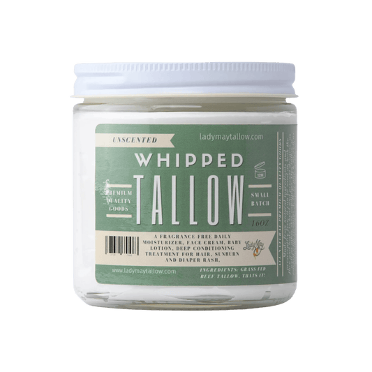 LadyMay Fragrance Free Whipped Beef Tallow