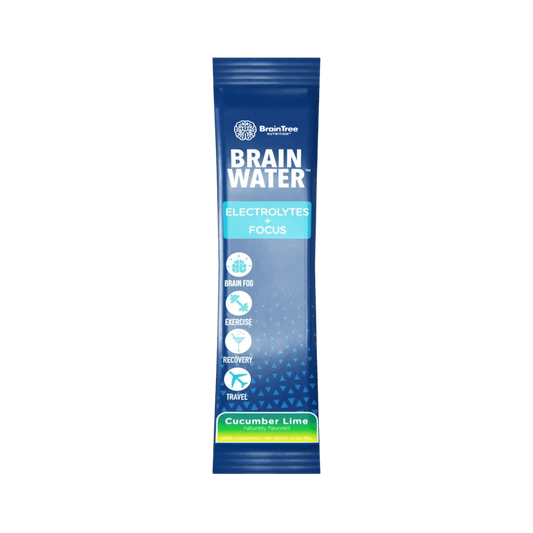 BrainTree Nutrition Brain Water Cucumber Lime Electrolytes