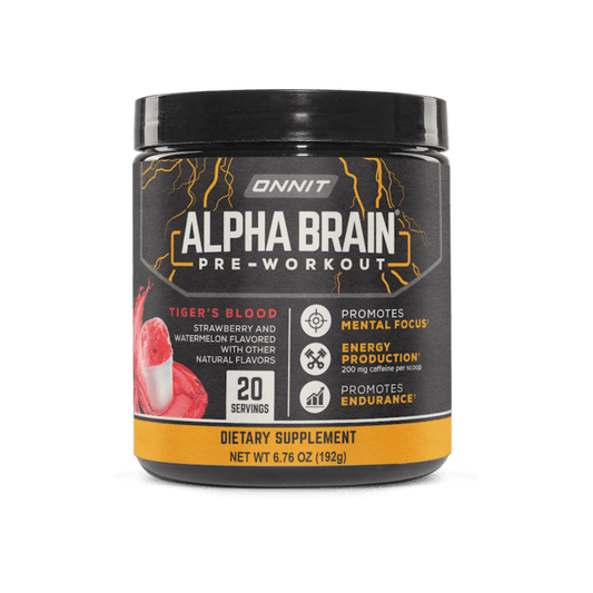 Onnit Alpha Brain Pre-Workout Powder
