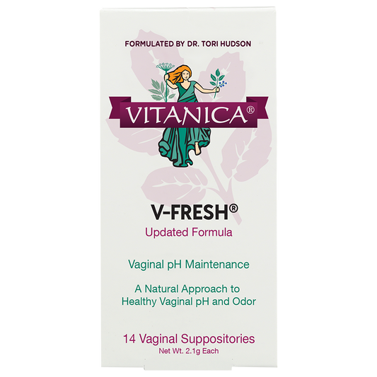 Vitanica V-Fresh Vaginal pH Suppositories