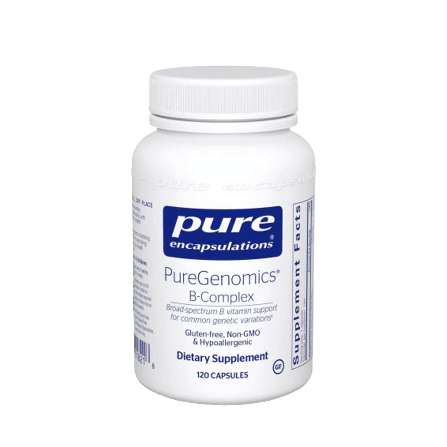 Pure Encapsulations PureGenomics B-Complex Capsules
