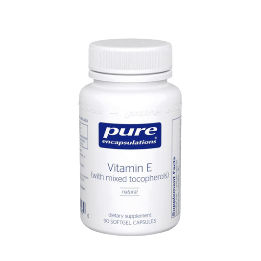 Pure Encapsulations Vitamin E with mixed tocopherols capsules