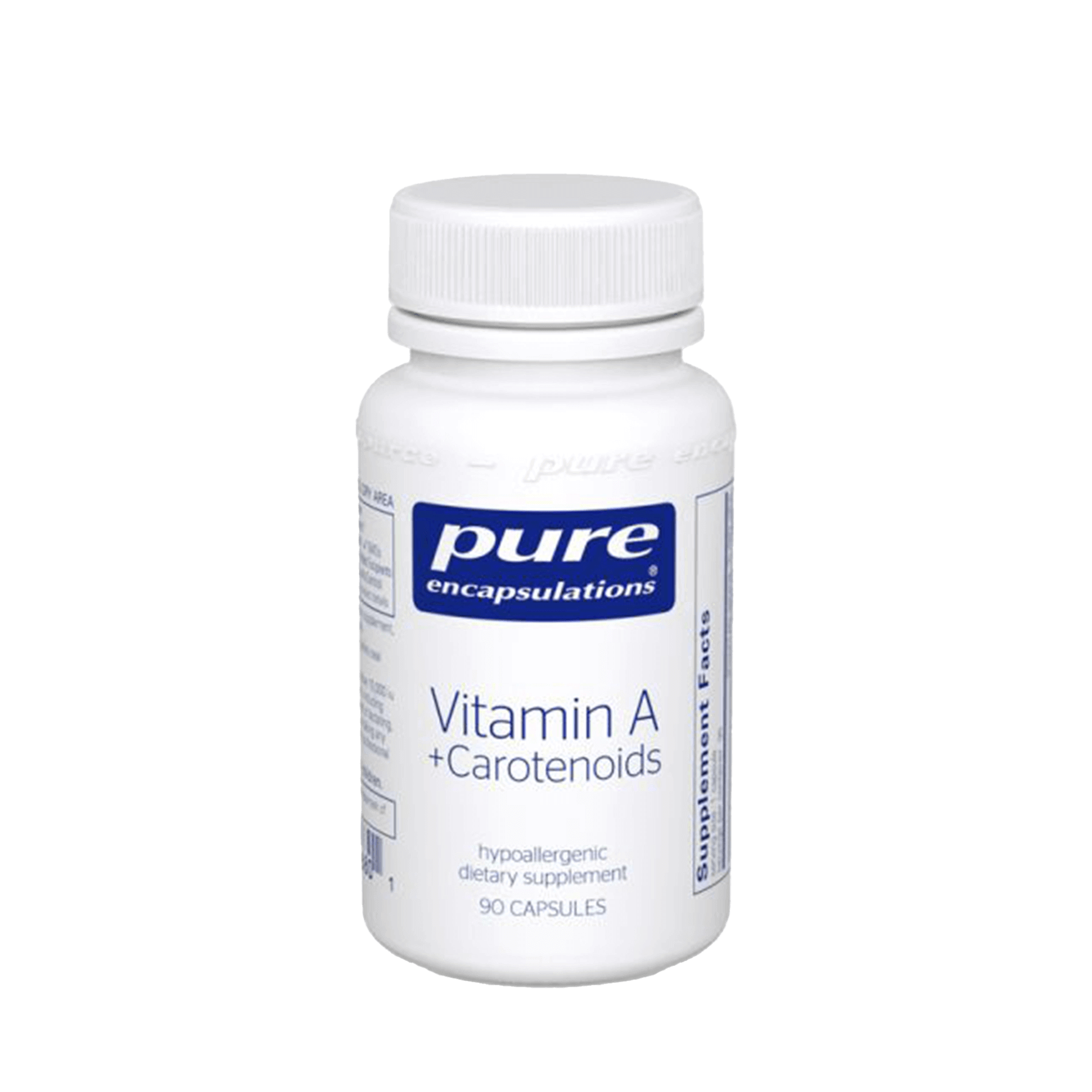 Pure Encapsulations Vitamin A + Carotenoids Capsules