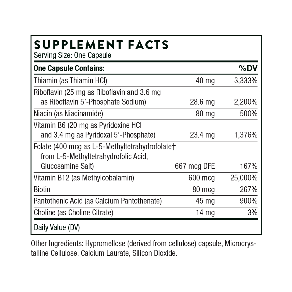 Thorne B-Complex #12 Capsules