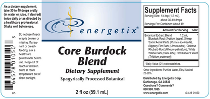 Energetix Core Burdock Blend Liquid