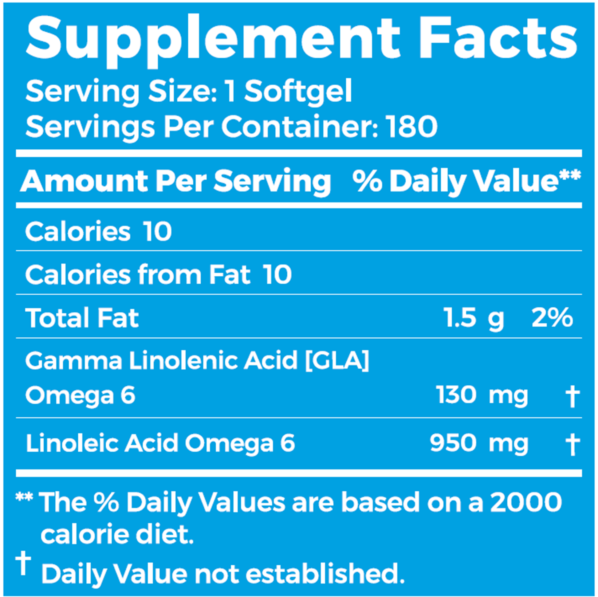 BodyBIo Evening Primrose Oil Softgels