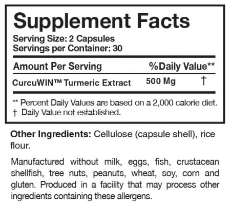 Researched Nutritionals Curcumin Pure Capsules
