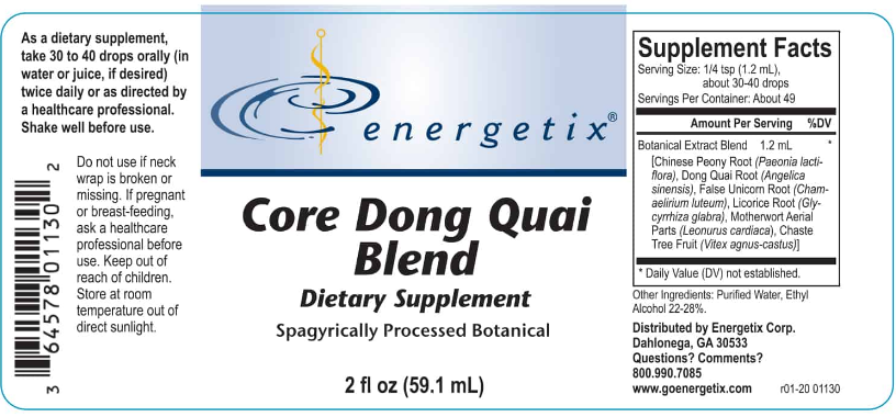 Energetix Core Dong Quai Blend Liquid