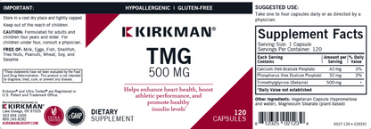 Kirkman TMG 500 MG Capsules