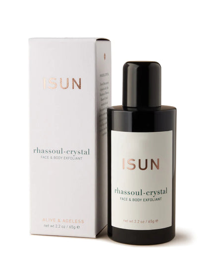 ISUN Rhassoul-Crystal Face and Body Exfoliant
