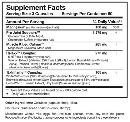 Researched Nutritionals Soothe & Relax Capsules