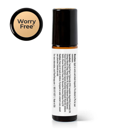 Plant Therapy Worry Free Essential Oil Blend Pre-Diluted Roll-On