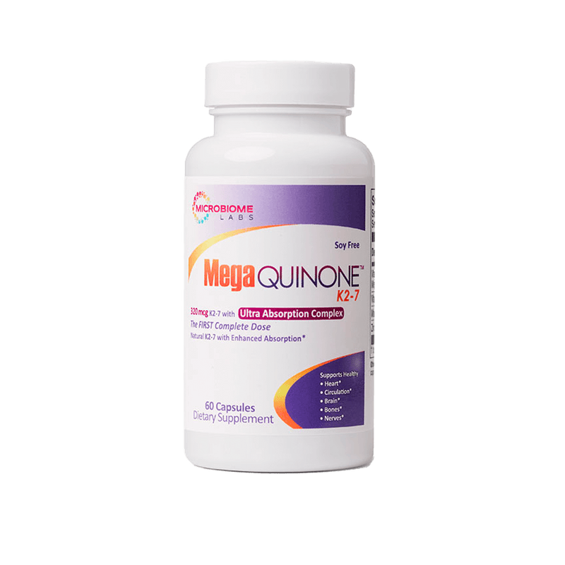 MicroBiome Labs MegaQuinone K2-7 Capsules
