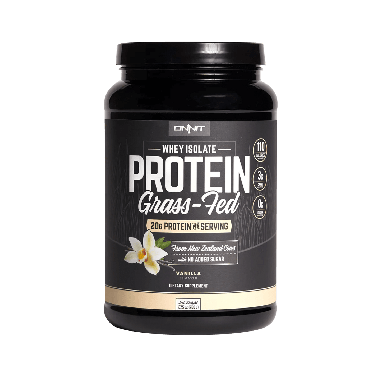 Onnit Whey Isolate Protein Powder - Grass Fed