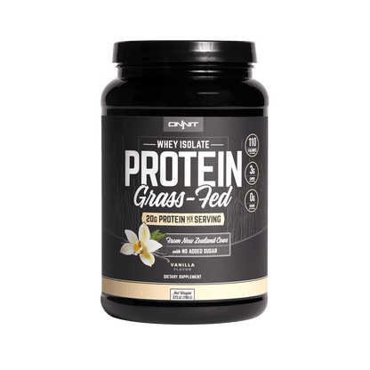 Onnit Whey Isolate Protein Powder - Grass Fed