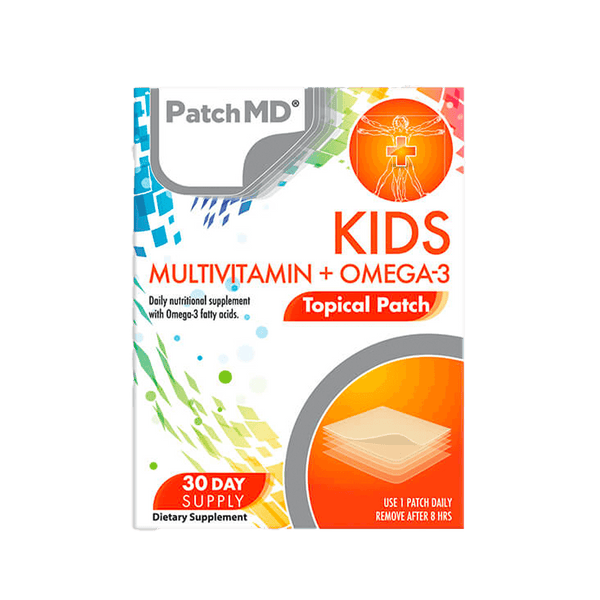 PatchMD Kids Multivitamin + Omega 3 Patch