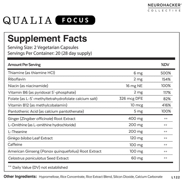 Qualia Focus Capsules