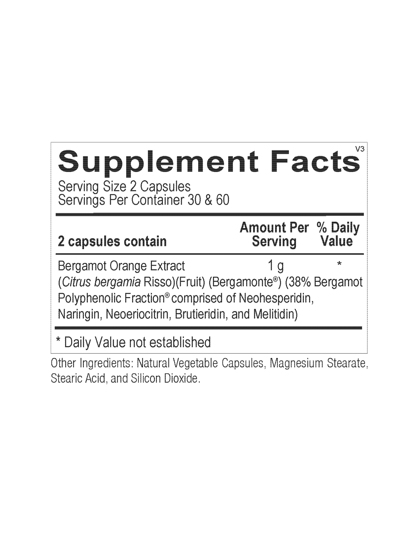 OrthoMolecular Bergamot BPF Capsules 2