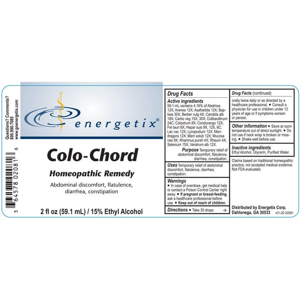 Energetix Colo-Chord Liquid