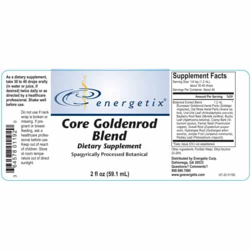 Energetix Core Goldenrod Blend Liquid
