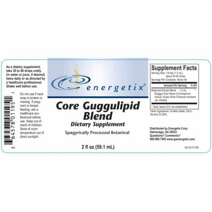 Energetix Core Guggulipid Blend Liquid