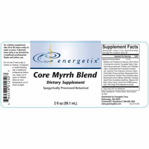 Energetix Core Myrrh Blend Liquid
