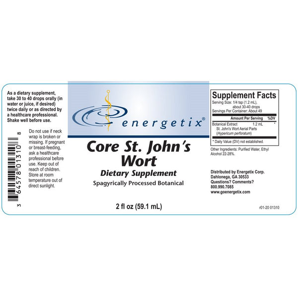 Energetix Core St John's Wort Liquid