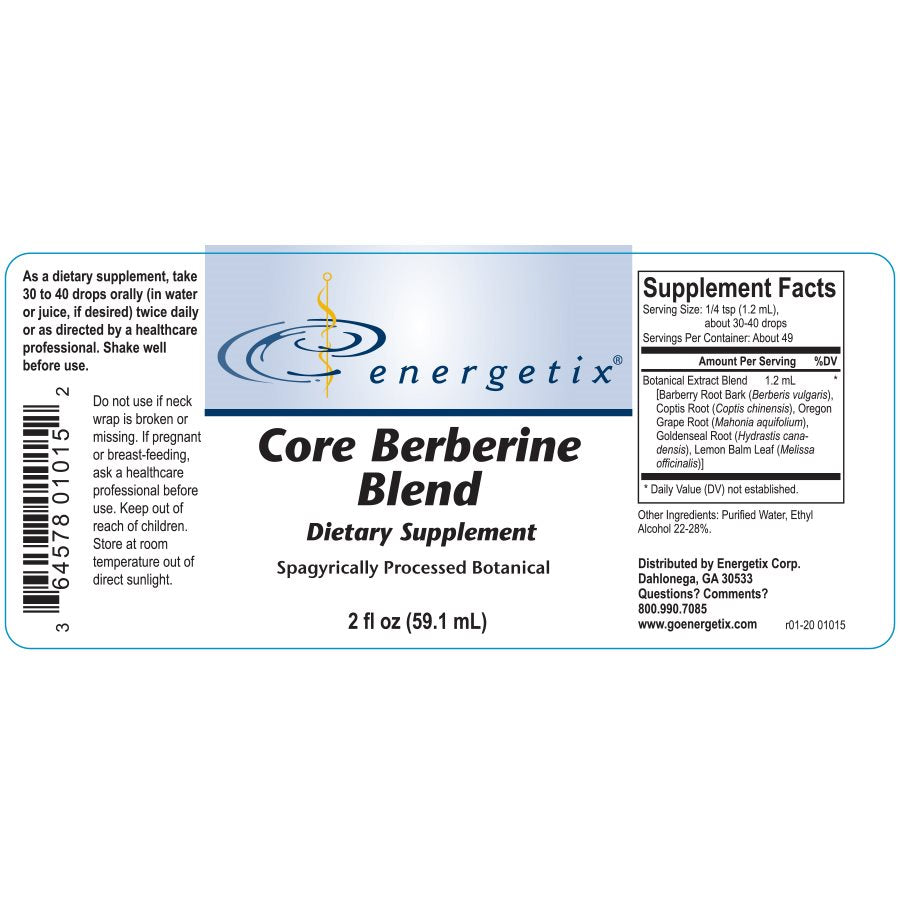 Energetix Core Berberine blend Liquid