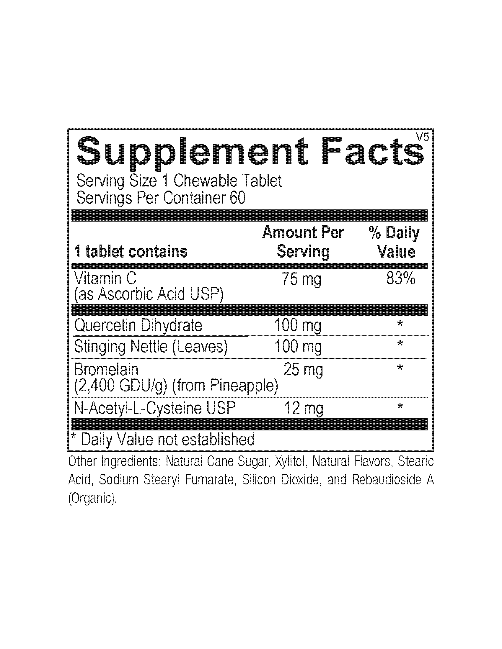 OrthoMolecular D-Hist Jr. Chewable Tablets 2