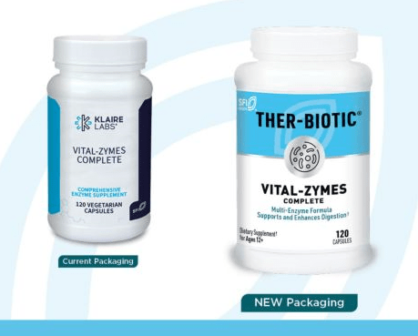 Klaire Labs SFI Vital-Zymes Complete Capsules