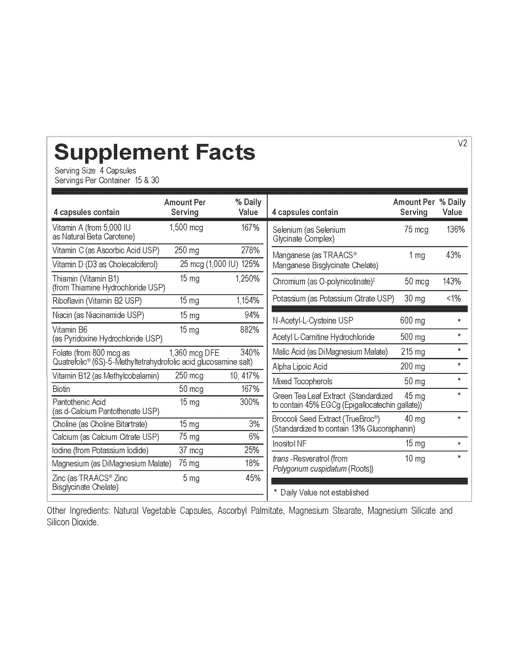 OrthoMolecular Mitocore Capsules 3