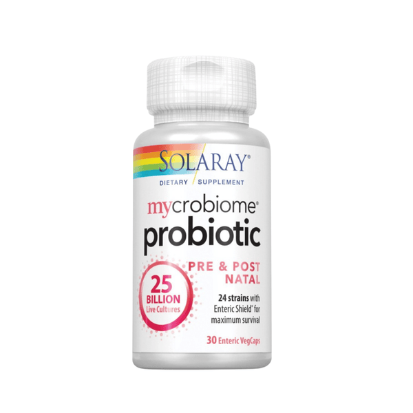 Solaray Mycrobiome Probiotic Pre/post Natal Capsules