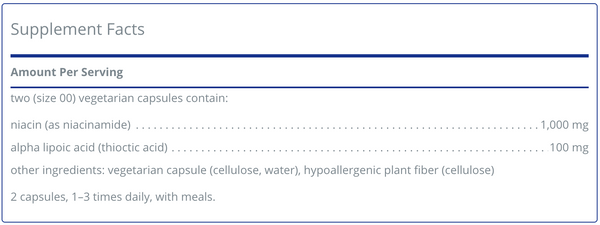 Pure Encapsulations Niacinamide Capsules