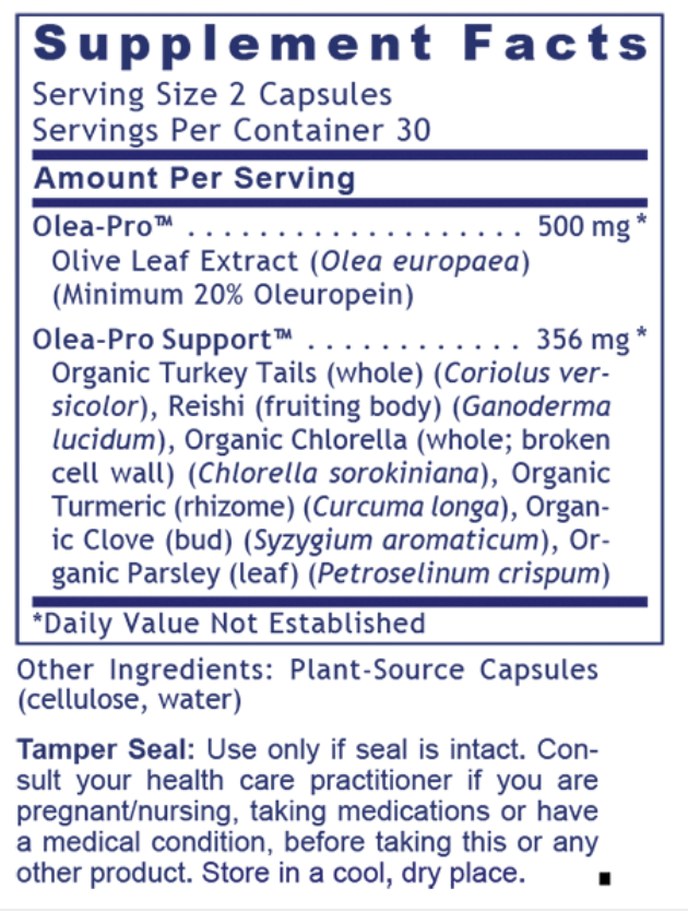 Premier Research Labs Olive Leaf Immune Capsules