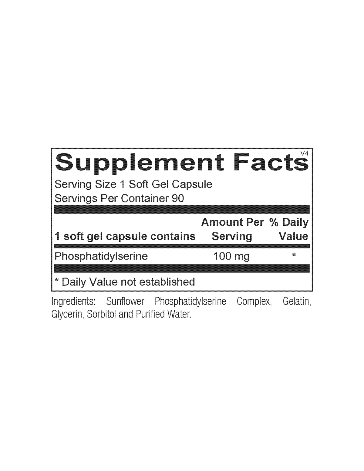 OrthoMolecular Phosphatidylserine Capsules 2