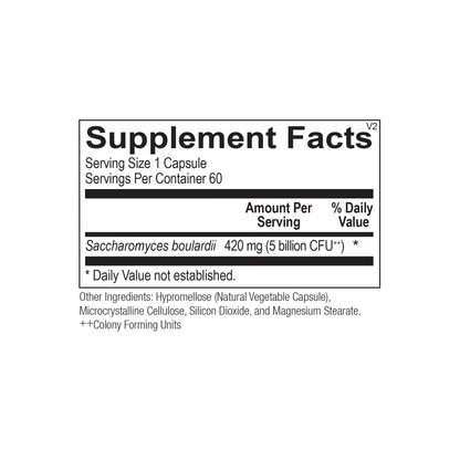 Orthomolecular Saccharomyces Boulardii Capsules 2