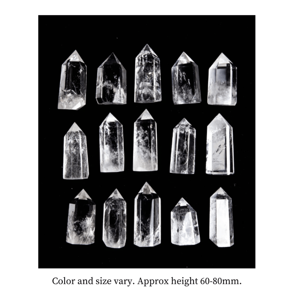 Crystal Tower - Clear Quartz Polished Tower