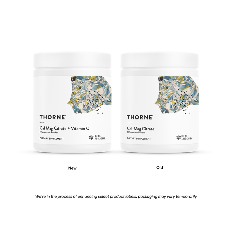 Thorne Cal Mag Citrate + Vitamin C Powder