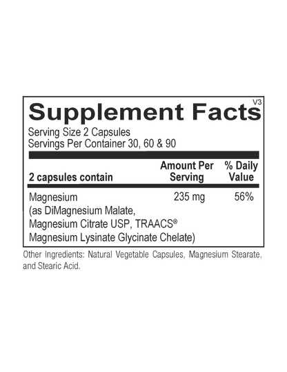 OrthoMolecular Reacted Magnesium Capsules 2