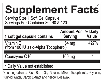 OrthoMolecular CoQ-10 300 mg Gel Capsules 2