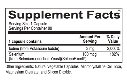 OrthoMolecular Seleno-Iodide Capsules 2