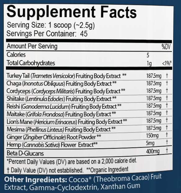 One Farm Daily 8 Mushroom Immunity Boost
