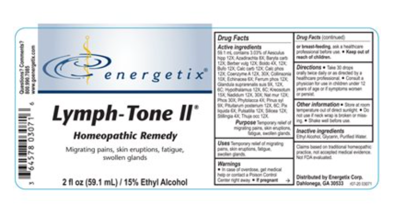 Energetix Lymph-Tone II Liquid