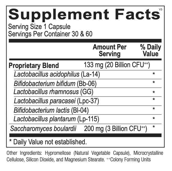 OrthoMolecular OrthoBiotic Capsules 3