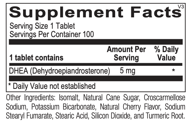 OrthoMolecular DHEA Tablets - 5 mg 2