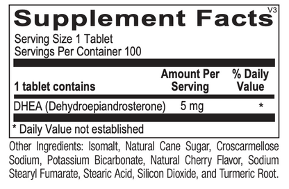 OrthoMolecular DHEA Tablets - 5 mg 2