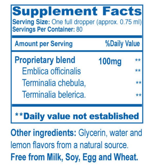 Ayush Herbs TriFal Digestive Drops for Kids